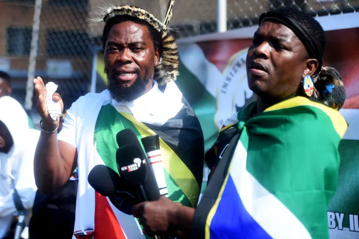 Nkosikhona "Phakelumthakathi" Ndabandaba and Ngizwe Mchune have addressed the media on their impending deadline for illegal immigrants to leave South Africa.