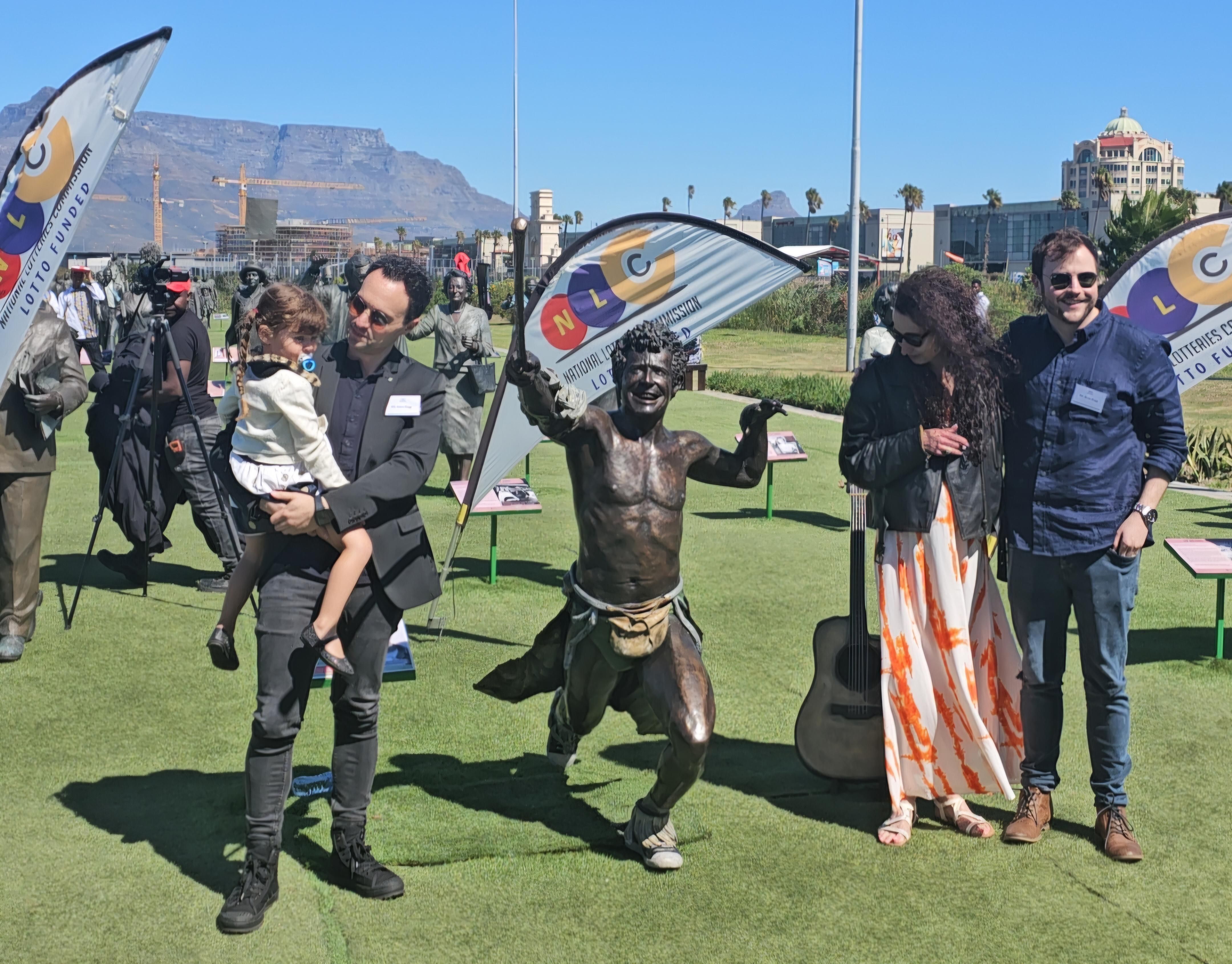 WATCH: Johnny Clegg's legacy celebrated with life-size statue unveiling ...
