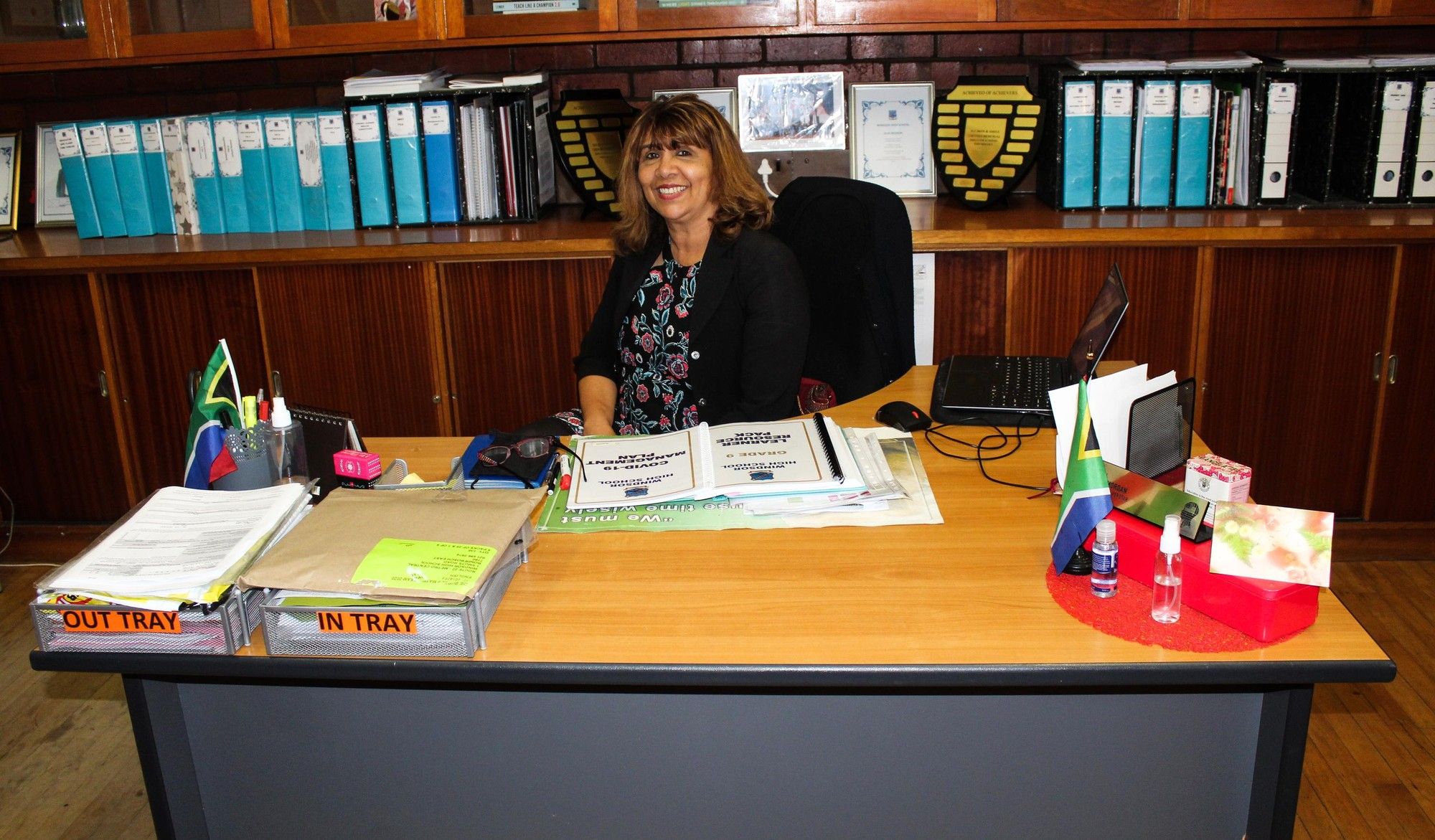 Pupils meet new principal virtually