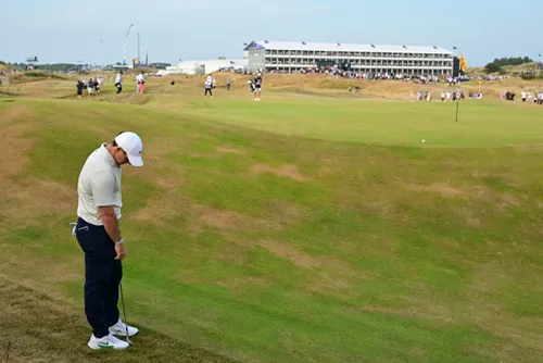 Rory McIlroy laments putting horror show at Open Championship after opening-round 72