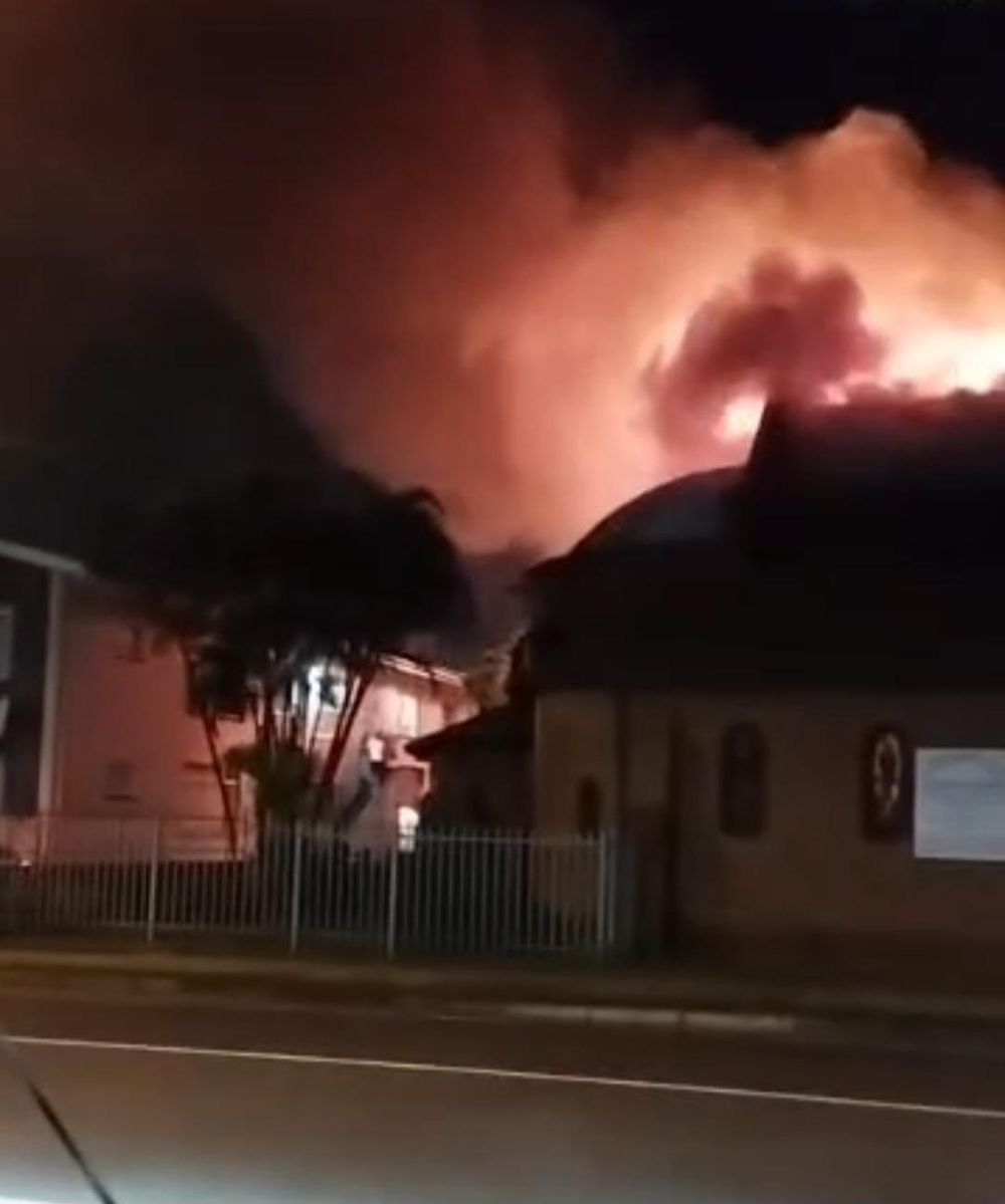 Devastating fire engulfs Durban church on Easter Friday