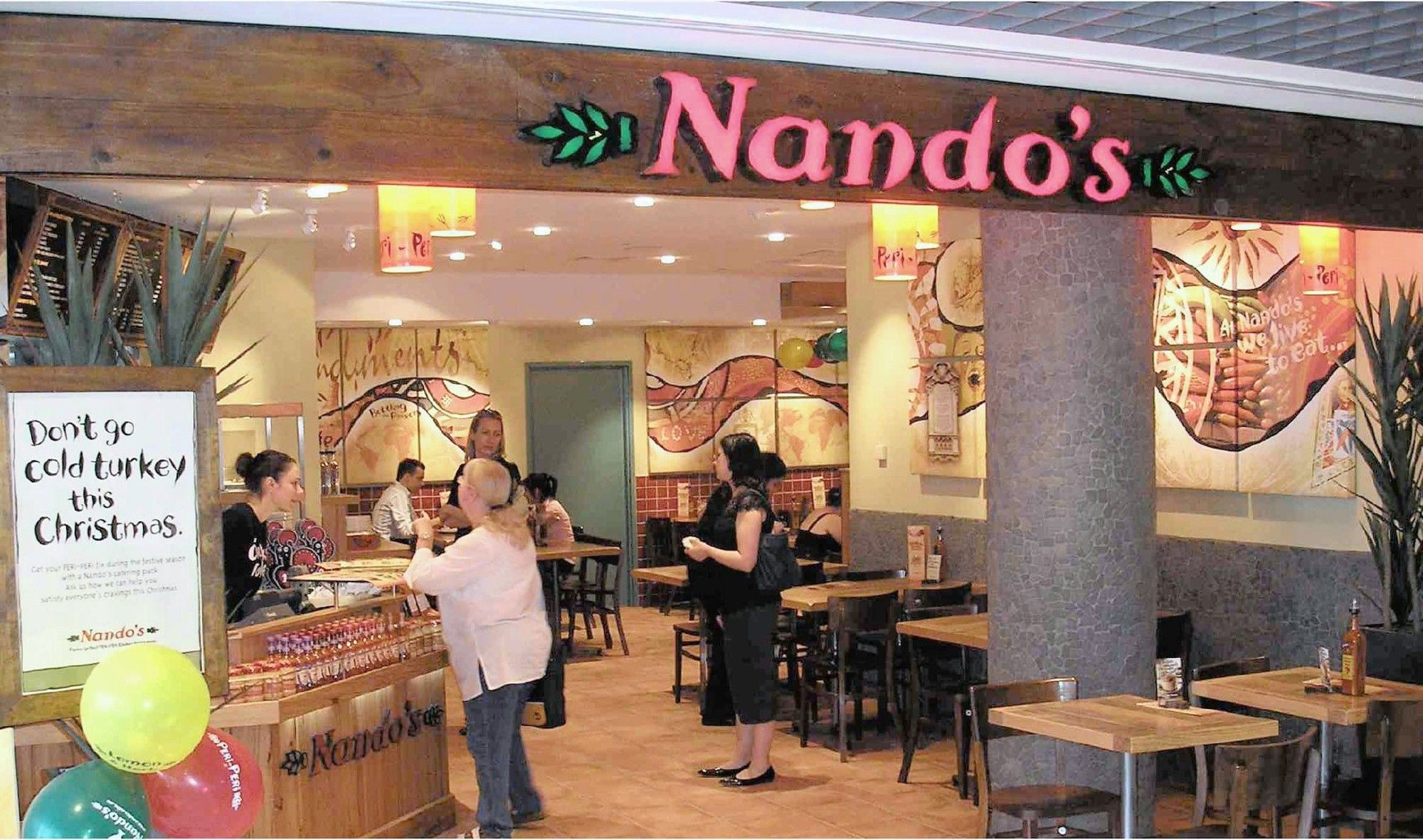 Nando' s franchisee has reason to crow
