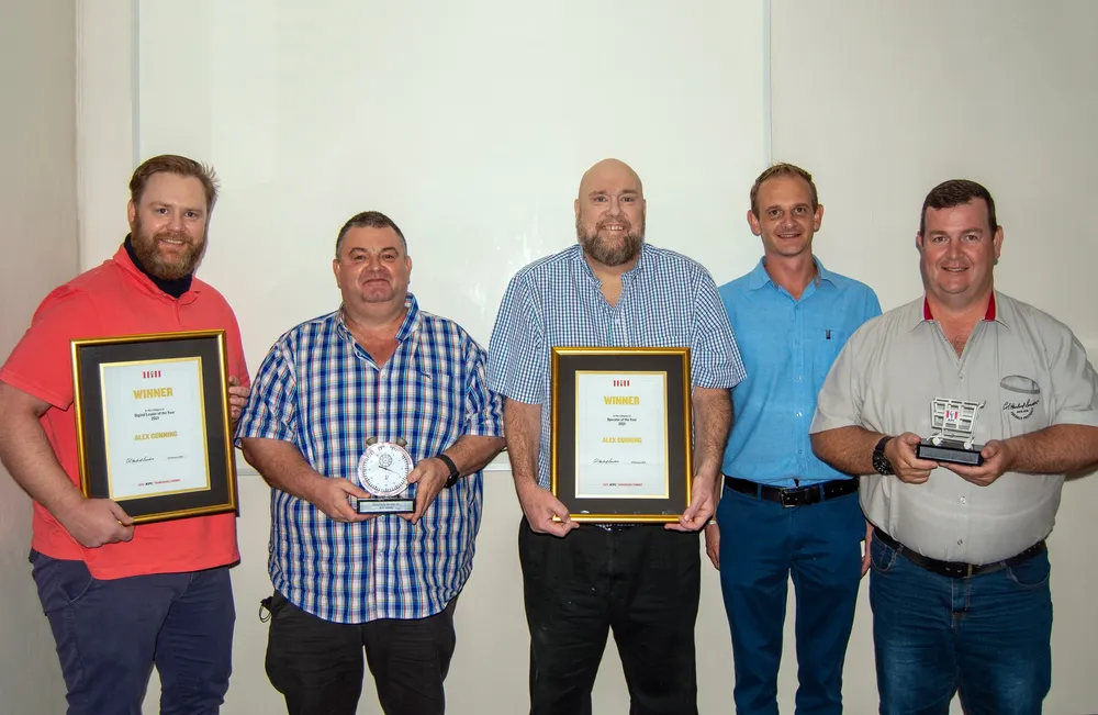 From left to right: Thomas Gunning – (Operations), Paul Roos (Chief Operations Officer), Alex Gunning (Managing Director), Morne Venter (Development Manager), Shaun Middleton (National Operations Manager).