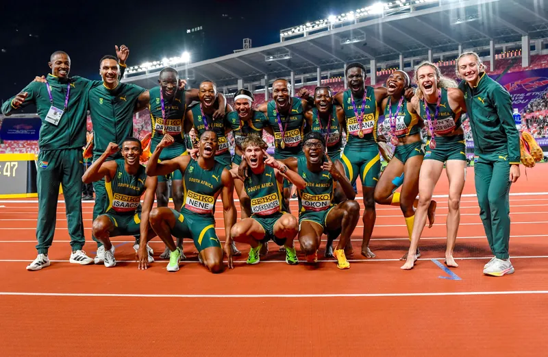 South Africa shines at World Athletics Relays Championship with double gold and records