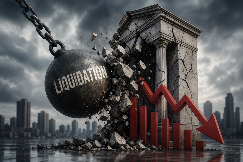 Business distress rises as liquidations jump in March