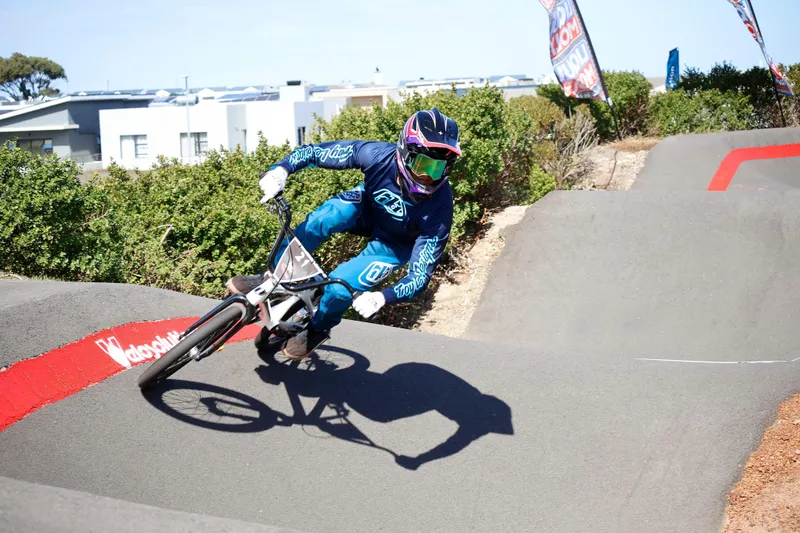 BMX stars battle for coveted spots at UCI World Pump Track Championships