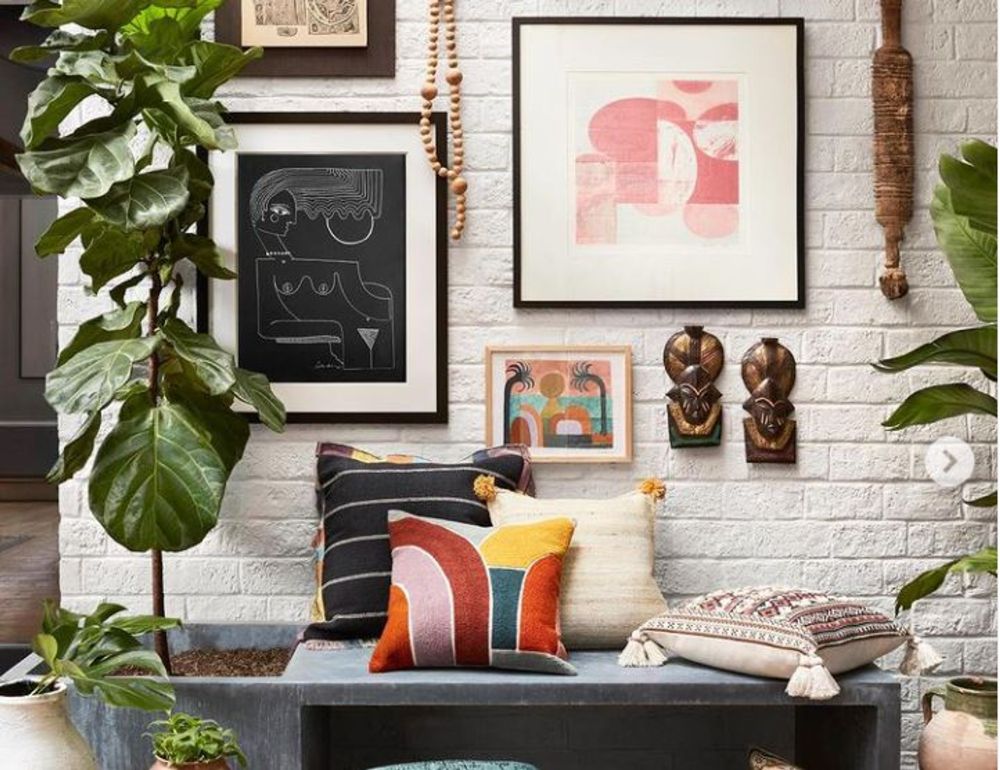 Break decor rules! Create your own layered look