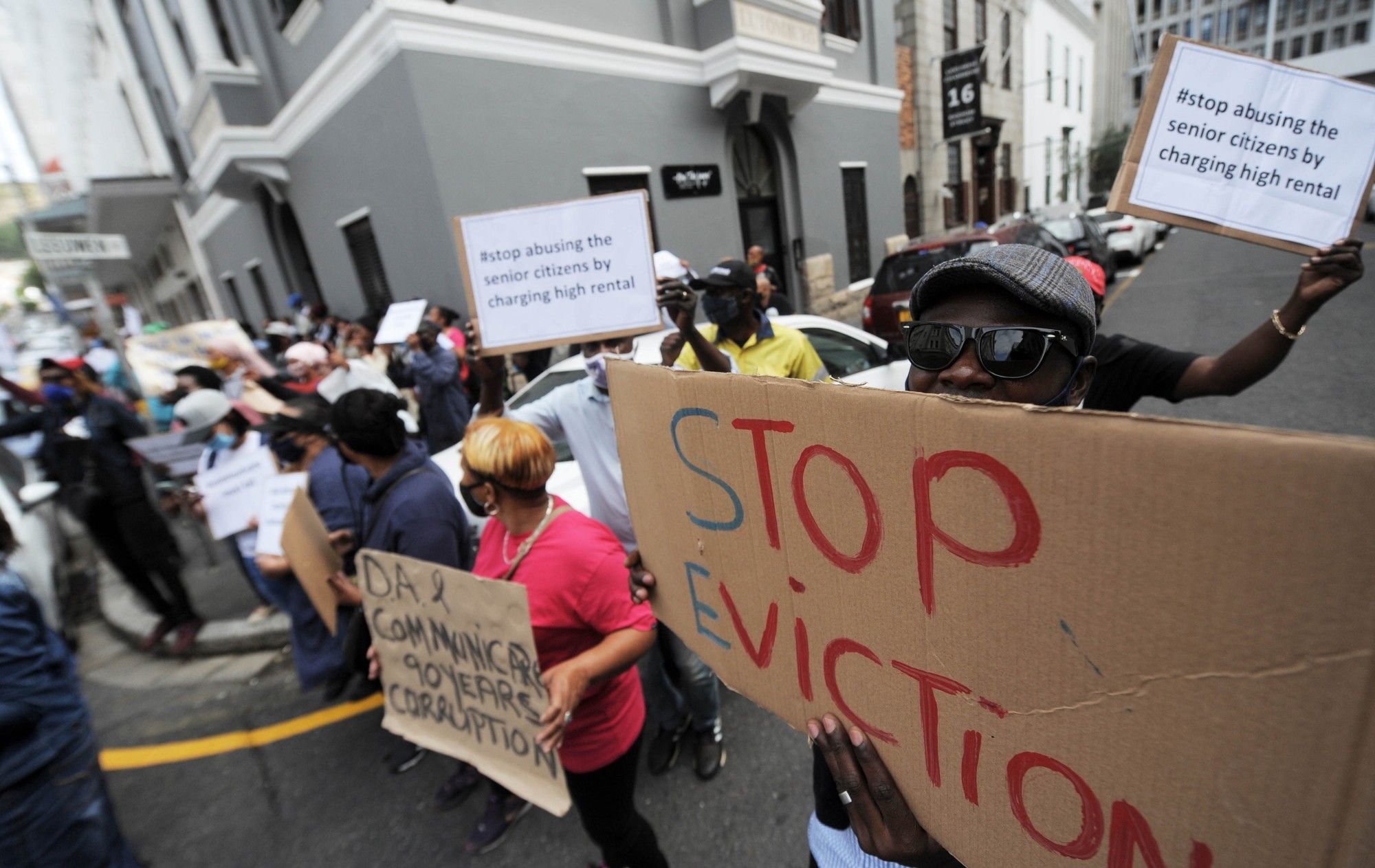 Ruyterwacht residents battle Communicare evictions