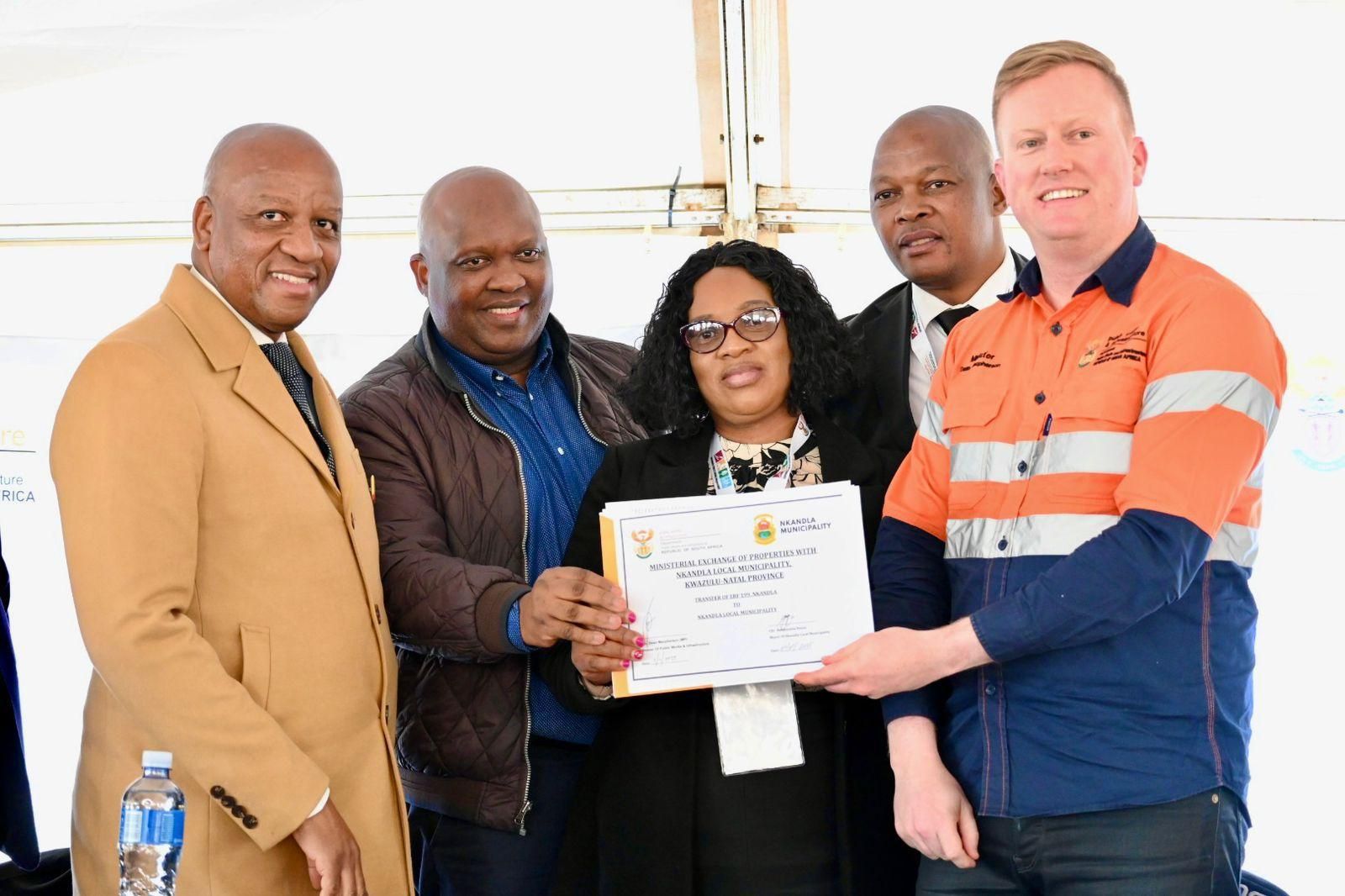 Nkandla benefits from government's drive to boost rural economic development, create jobs