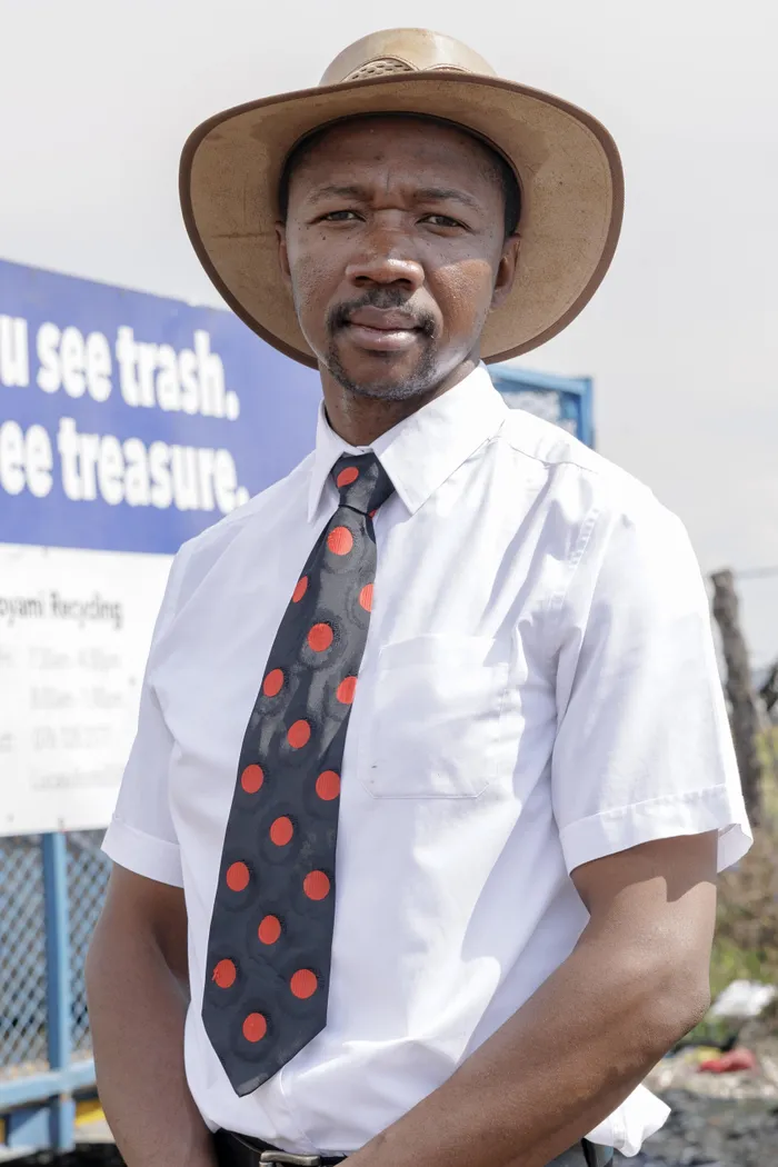 Environmental Education Champion: Lucas Dlomo of Indaloyami Trading.