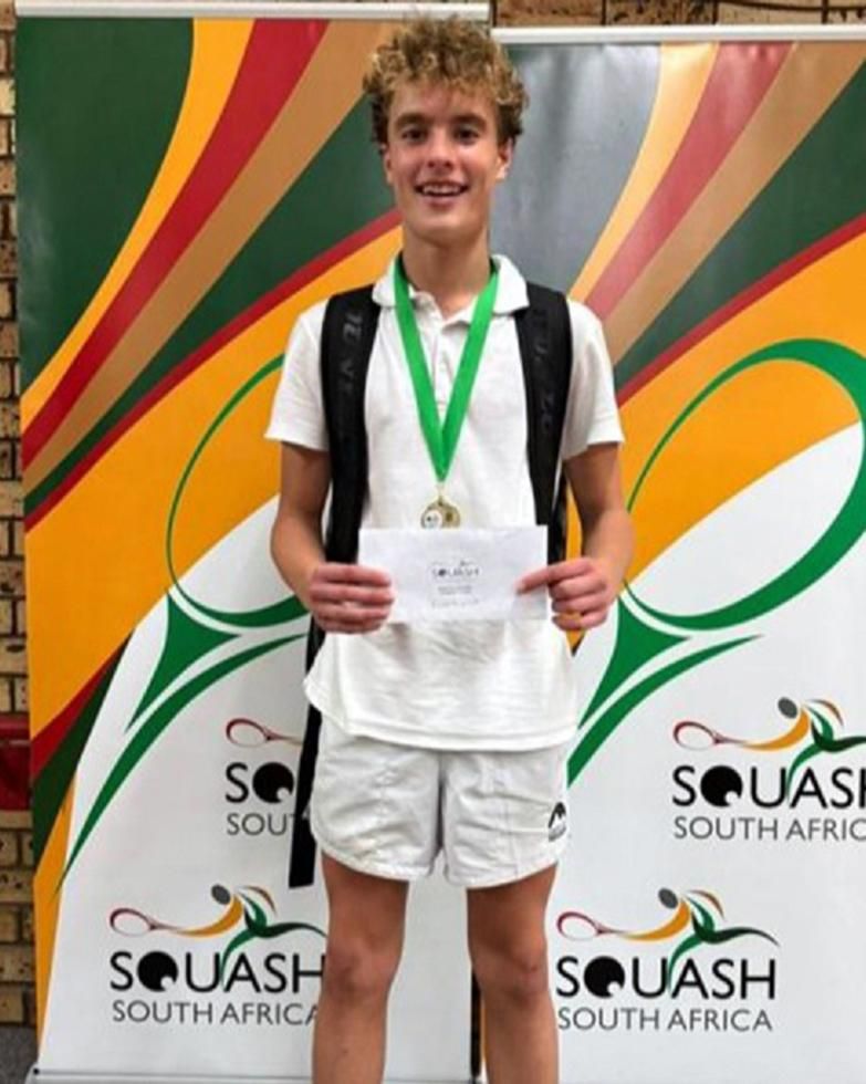 Young gun smashes SA U15 squash title