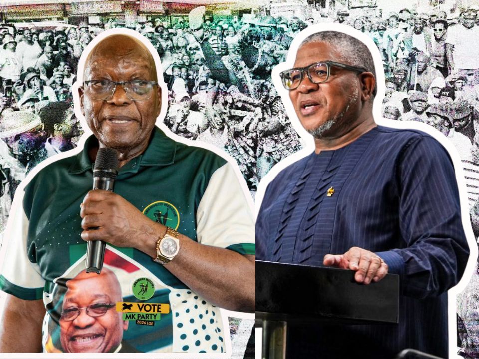 Fikile Mbalula kritisiert Jacob Zuma wegen des „Mabahambe“-Slogans und ...