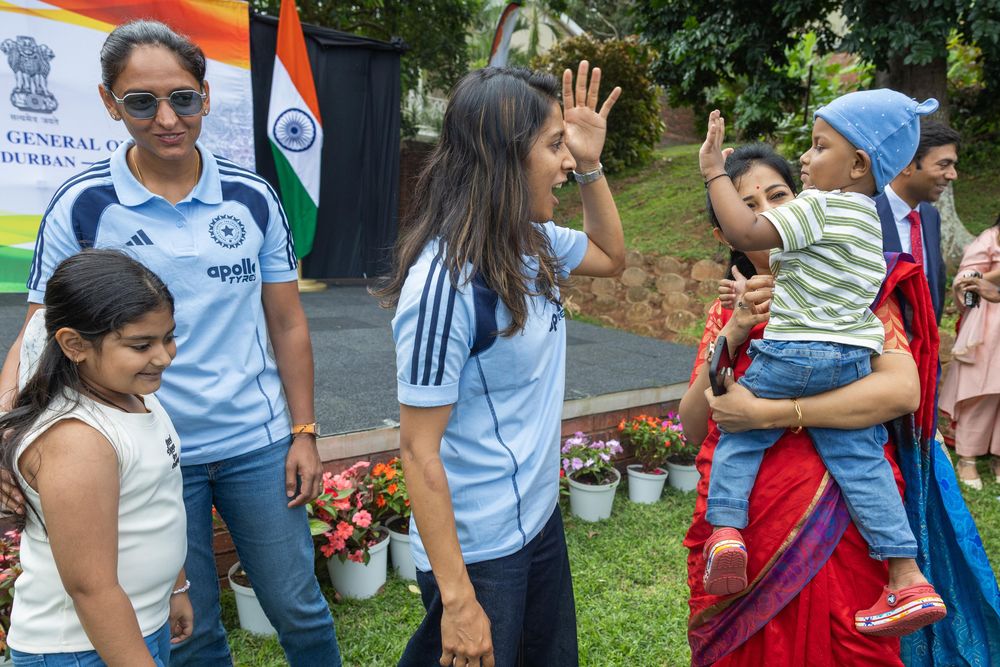 Champions on Tour: India women shine in Durban